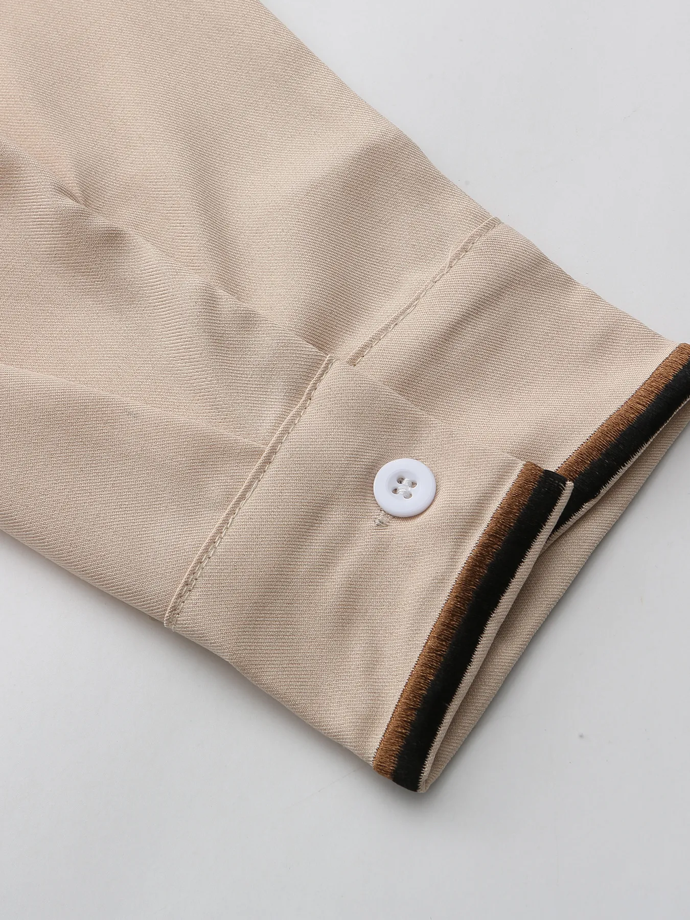 Kaftan Thobe brodé pour homme, col cranté, manches chauve-souris, robe longue décontractée, tenue de mode islamique